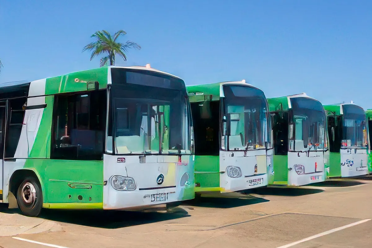 Bombela Bus completed vehicle